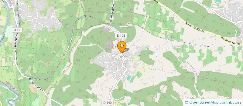 localisation de l'entreprise MONSIEUR THIBAULT BOUDET  JUNAS