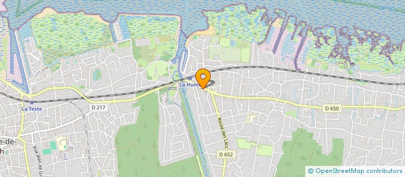 localisation de l'entreprise MONSIEUR THIBAULT BOUGON  GUJAN MESTRAS