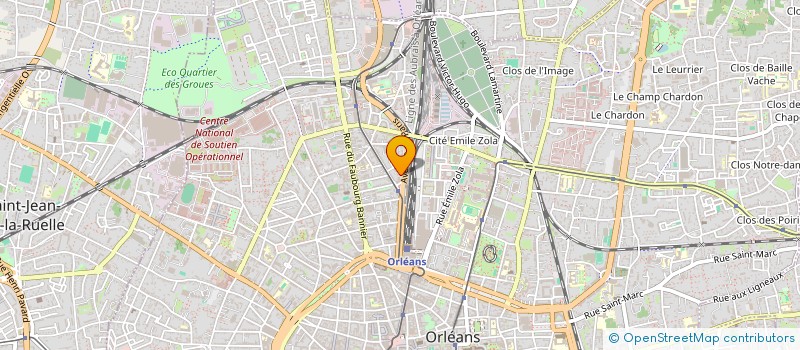 localisation de l'entreprise MONSIEUR THIBAULT BOUTEILLY à ORLEANS