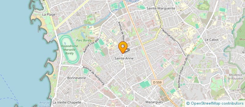 localisation de l'entreprise MONSIEUR THIBAULT BRIANCEAU à MARSEILLE 8EME