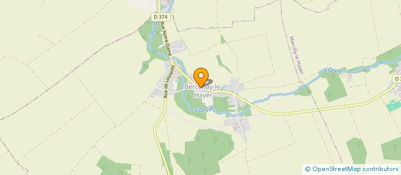 localisation de l'entreprise MONSIEUR THIBAULT BRION  BERCENAY-LE-HAYER