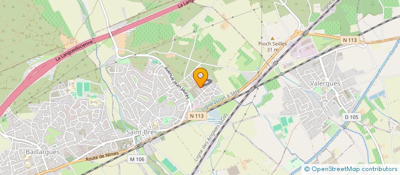 localisation de l'entreprise MONSIEUR THIBAULT BROSSARD  SAINT-BRES