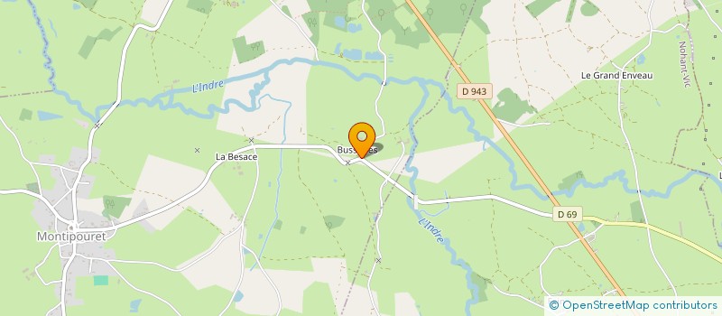 localisation de l'entreprise MONSIEUR THIBAULT BRUGEROLLE DE FRAISSINETTE à MONTIPOURET