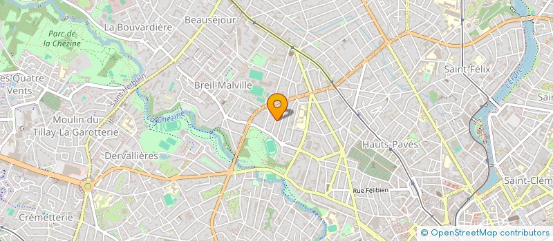 localisation de l'entreprise MONSIEUR THIBAULT BURTINOVIC-MORVAN à NANTES