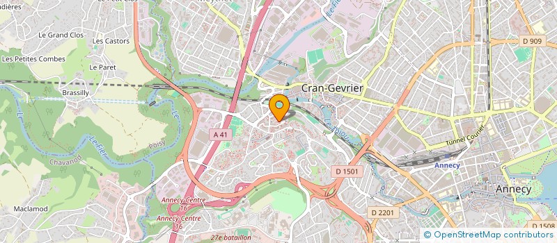 localisation de l'entreprise MONSIEUR THIBAULT BUTTIGHOFFER à ANNECY