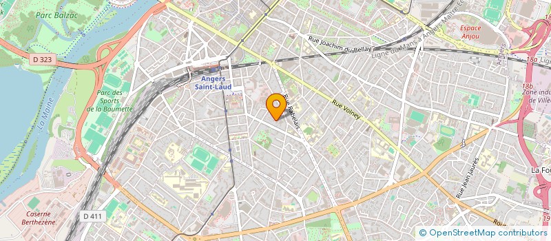 localisation de l'entreprise MONSIEUR THIBAULT CANAGUIER à ANGERS