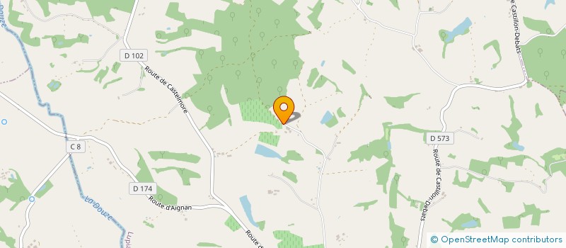 localisation de l'entreprise MONSIEUR THIBAULT CAPMARTIN  SAINT-ESPRIT