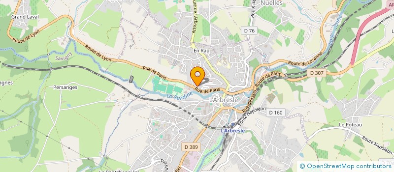 localisation de l'entreprise MONSIEUR THIBAULT CARON  SAIN-BEL