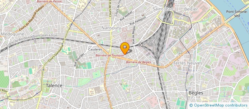 localisation de l'entreprise MONSIEUR THIBAULT CARPENTIER à BORDEAUX