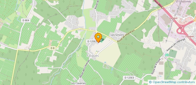 localisation de l'entreprise MONSIEUR THIBAULT CAUDRON  FARGUES