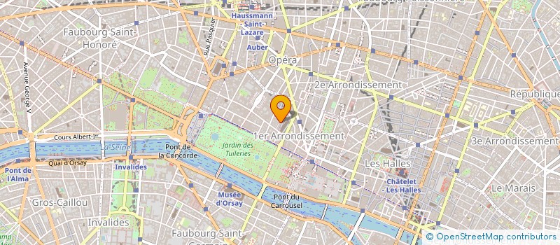 localisation de l'entreprise MONSIEUR THIBAULT CAUVIN  PARIS