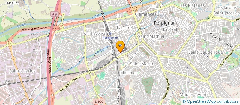 localisation de l'entreprise MONSIEUR THIBAULT CERONE  PERPIGNAN