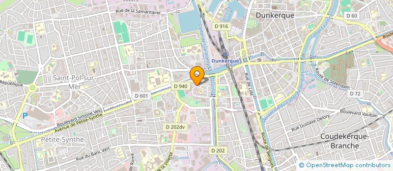 localisation de l'entreprise MONSIEUR THIBAULT CHAMONTIN à DUNKERQUE