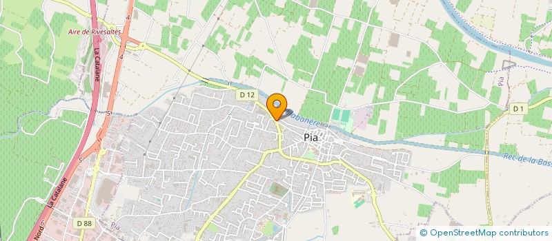 localisation de l'entreprise MONSIEUR THIBAULT CHANET  PIA