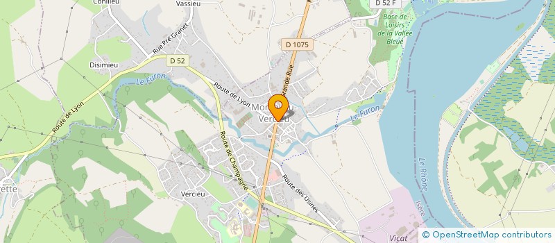 localisation de l'entreprise MONSIEUR THIBAULT CHARVOLIN à MONTALIEU-VERCIEU