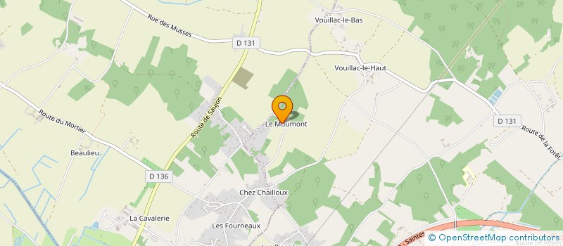 localisation de l'entreprise MONSIEUR THIBAULT CHAUVIN  SAINT-ROMAIN-DE-BENET