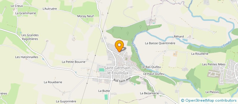 localisation de l'entreprise MONSIEUR THIBAULT CHEVALLIER  SAINT-GERMAIN-LE-FOUILLOUX