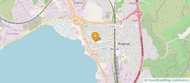 localisation de l'entreprise MONSIEUR THIBAULT CHILDERIC  ROGNAC