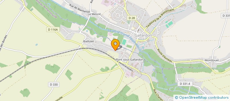localisation de l'entreprise MONSIEUR THIBAULT CLEDELIN à BAILLEAU-ARMENONVILLE