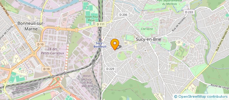 localisation de l'entreprise MONSIEUR THIBAULT CLERC à VILLENEUVE-SAINT-GEORGES