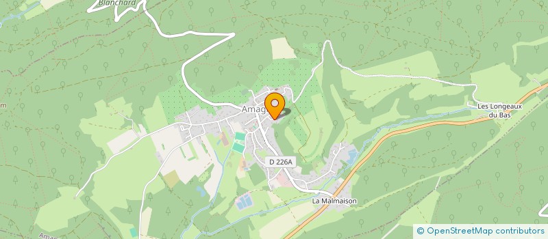 localisation de l'entreprise MONSIEUR THIBAULT COEURDEVEY  AMAGNEY