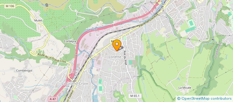 localisation de l'entreprise MONSIEUR THIBAULT COGNET  LORETTE