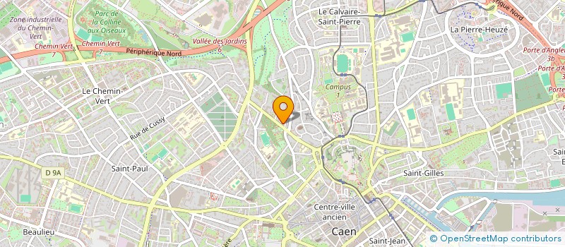 localisation de l'entreprise MONSIEUR THIBAULT COHEN à CAEN