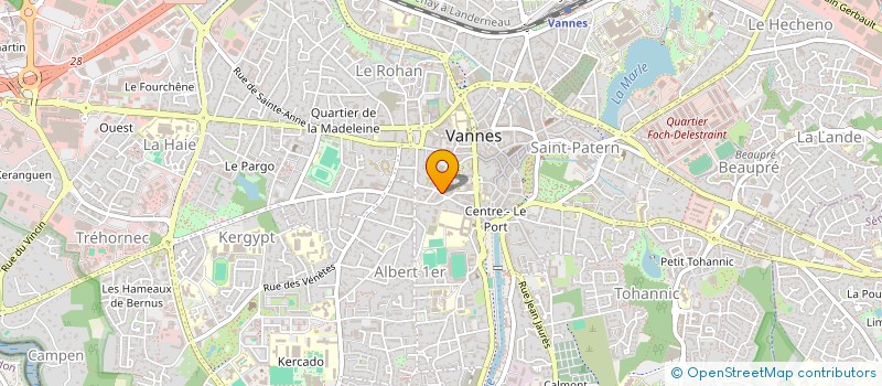 localisation de l'entreprise MONSIEUR THIBAULT COLLIN à VANNES