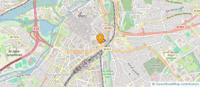 localisation de l'entreprise MONSIEUR THIBAULT COLOMBIER  METZ