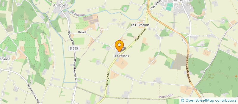 localisation de l'entreprise MONSIEUR THIBAULT CORMANN  MONTOISON