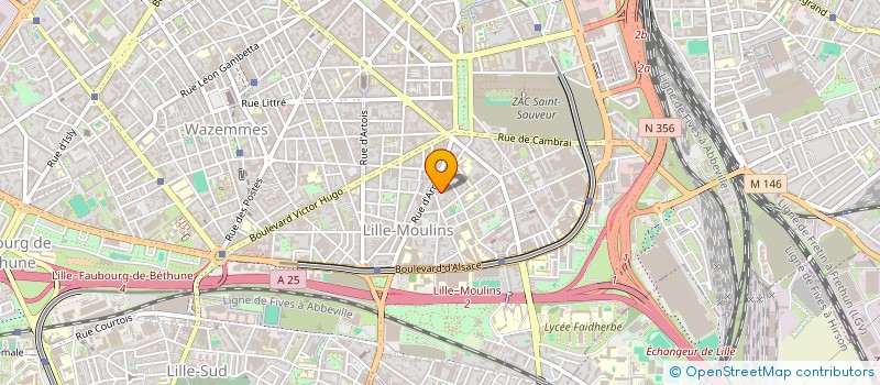 localisation de l'entreprise MONSIEUR THIBAULT COSTET à LILLE