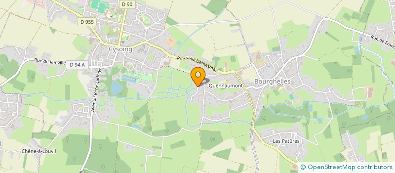 localisation de l'entreprise MONSIEUR THIBAULT COUPLET  CYSOING