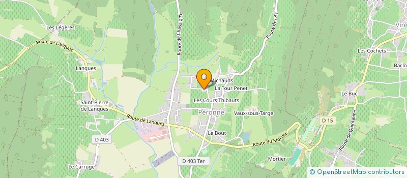localisation de l'entreprise MONSIEUR THIBAULT COUZON à PERONNE