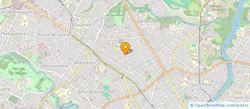 localisation de l'entreprise MONSIEUR THIBAULT CRESTOIS  NANTES