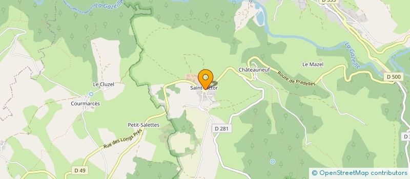 localisation de l'entreprise MONSIEUR THIBAULT DAROUECHE  LE MONASTIER-SUR-GAZEILLE