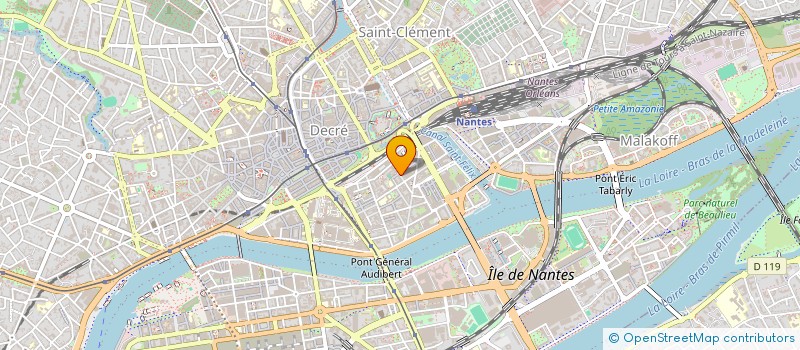 localisation de l'entreprise MONSIEUR THIBAULT DAUMAIN  NANTES