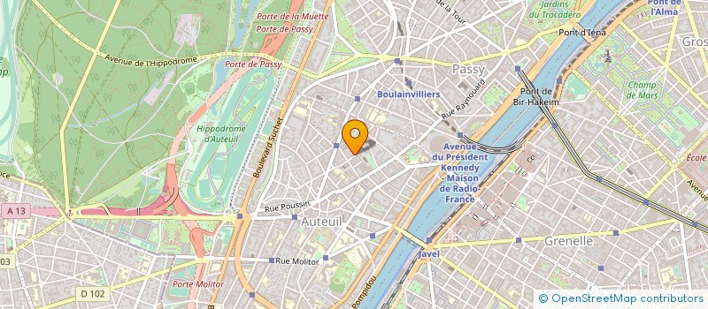 localisation de l'entreprise MONSIEUR THIBAULT DE BECDELIEVRE  PARIS