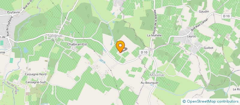 localisation de l'entreprise MONSIEUR THIBAULT DE BROSSES  VAL DE VIRVEE