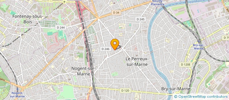 localisation de l'entreprise MONSIEUR THIBAULT DE CARVALHO à LE PERREUX-SUR-MARNE