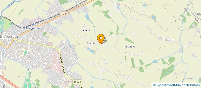localisation de l'entreprise MONSIEUR THIBAULT DE CASAL à L'ISLE-JOURDAIN