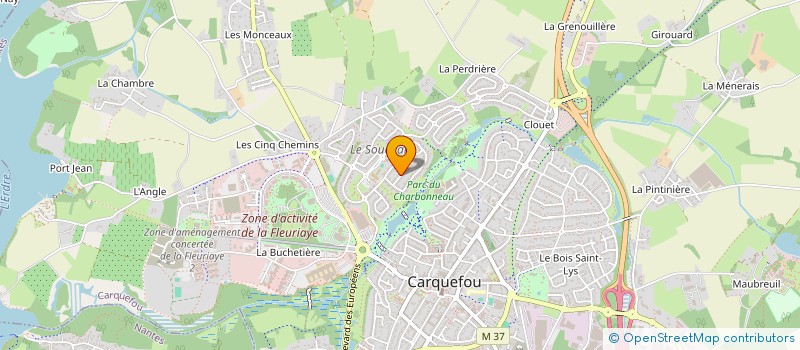 localisation de l'entreprise MONSIEUR THIBAULT DE LAMBILLY à CARQUEFOU