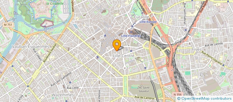 localisation de l'entreprise MONSIEUR THIBAULT DE MENDONCA à LILLE