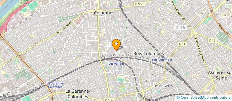 localisation de l'entreprise MONSIEUR THIBAULT DE SURMONT à COLOMBES