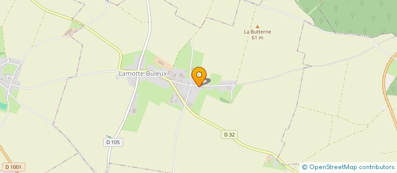 localisation de l'entreprise MONSIEUR THIBAULT DE WITTE à LAMOTTE-BULEUX