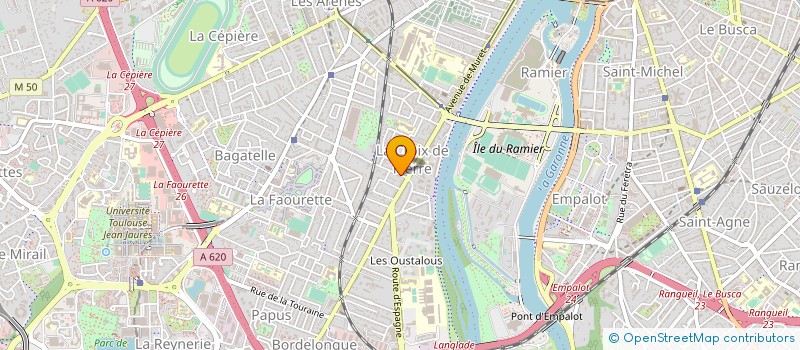 localisation de l'entreprise MONSIEUR THIBAULT DECHERF à TOULOUSE
