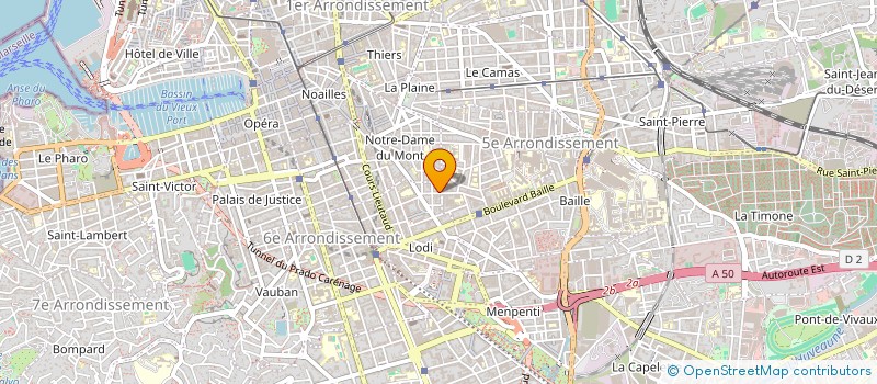 localisation de l'entreprise MONSIEUR THIBAULT DEFAYE à MARSEILLE