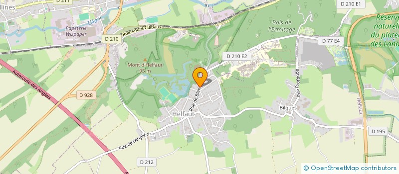 localisation de l'entreprise MONSIEUR THIBAULT DEKEYSER  HELFAUT