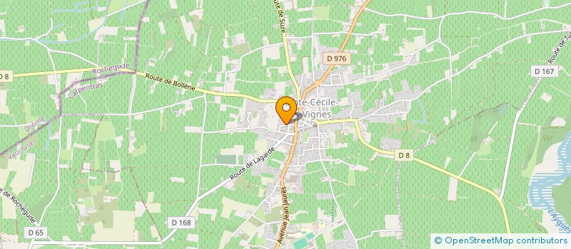 localisation de l'entreprise MONSIEUR THIBAULT DELAGE  SAINTE-CECILE-LES-VIGNES