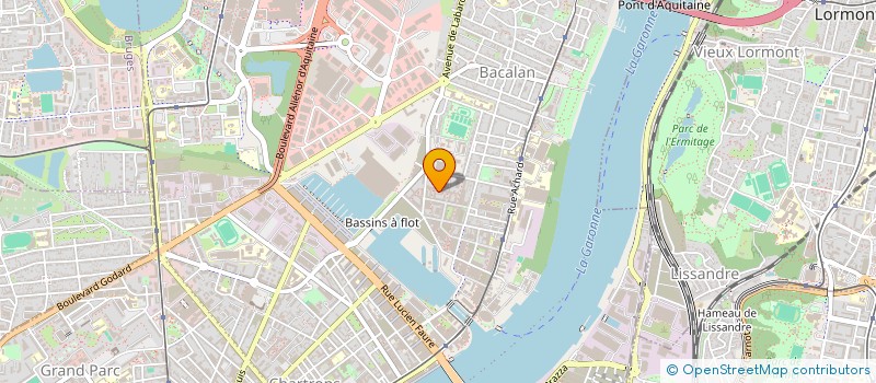 localisation de l'entreprise MONSIEUR THIBAULT DELBECQUE  BORDEAUX