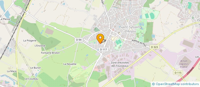 localisation de l'entreprise MONSIEUR THIBAULT DELEPINE  VERRIERES-EN-ANJOU